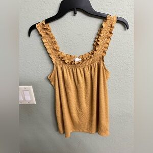 Mustard tank top LC